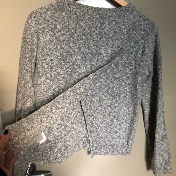 ROOTS Snowy Fox split-back sweater, SZ S - Picture 4 of 7